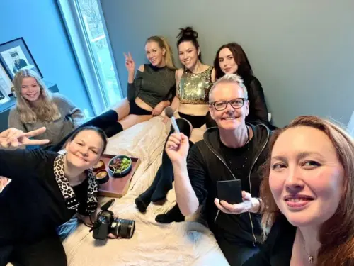 Sereluna Blogg - Hvordan foregår en menstruationstrusse-fotoshoot